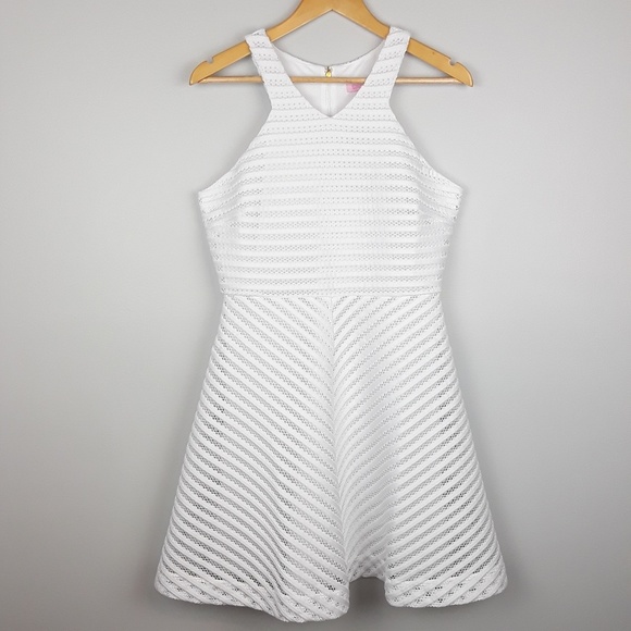 Lilly Pulitzer Dresses & Skirts - Lilly Pulitzer | Megyn Mesh Dress | White | Medium